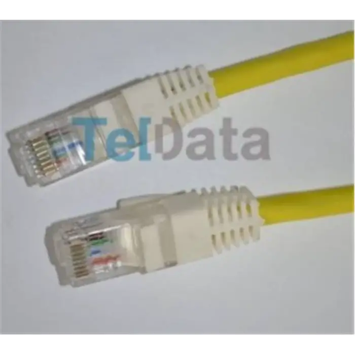 Teldata TLD-3000YS Cat6 30MT Sarı Utp Patch Kablo