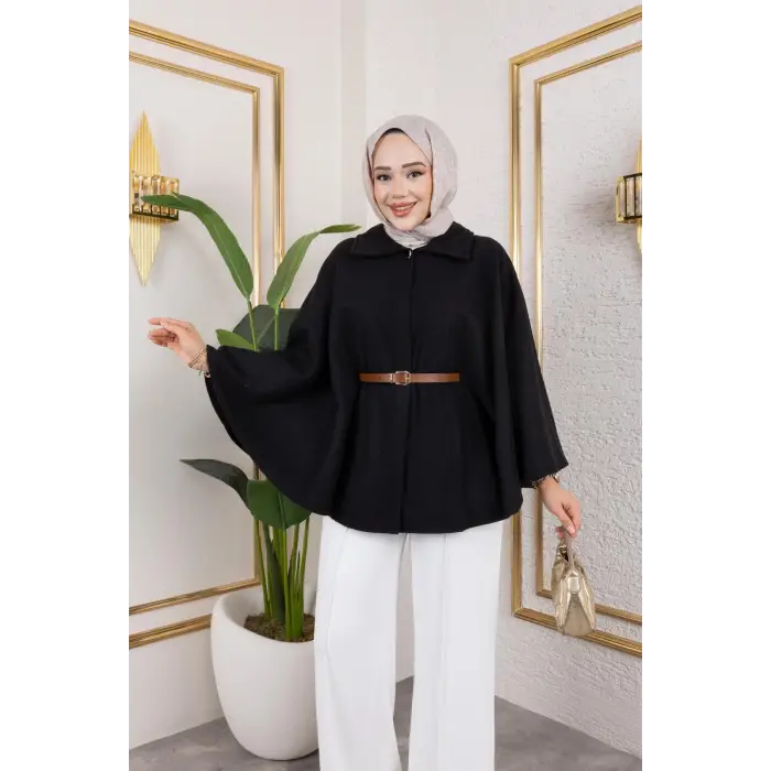 Tesettür Panço - SİYAH