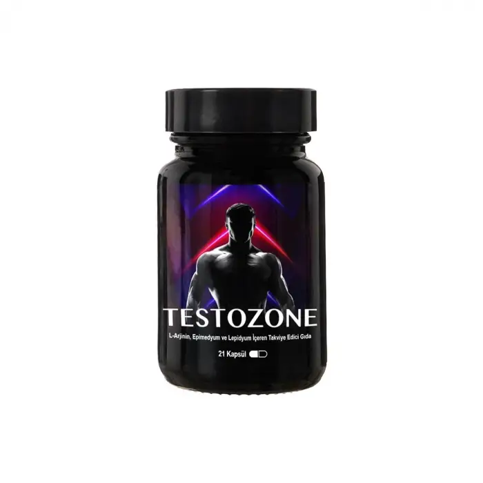 Testozone 1 Kutu Erkeklere Özel L-Argininli Lepidyumlu 21Li Formül