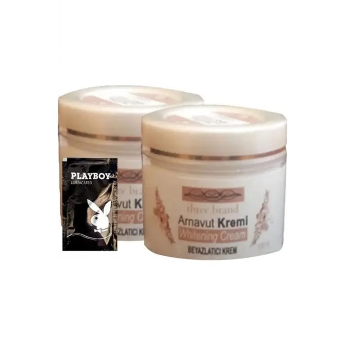 Three Brand Arnavut Kremi 100 ml Whitens Cream Antikara Kremi + 1 Adet Jel Hediye