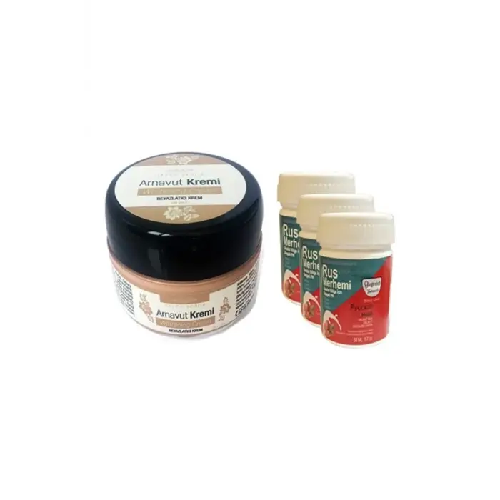 Three Brand Arnavut Kremi1 Adet + Rus Merhemi 50 ml 3 Adet