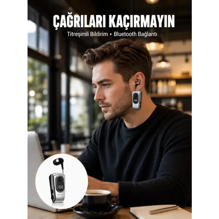 Titreşimli Bluetooth Kulaklık – Hızlı Şarj ve Uzun Bekleme Süresi Yeni Nesil