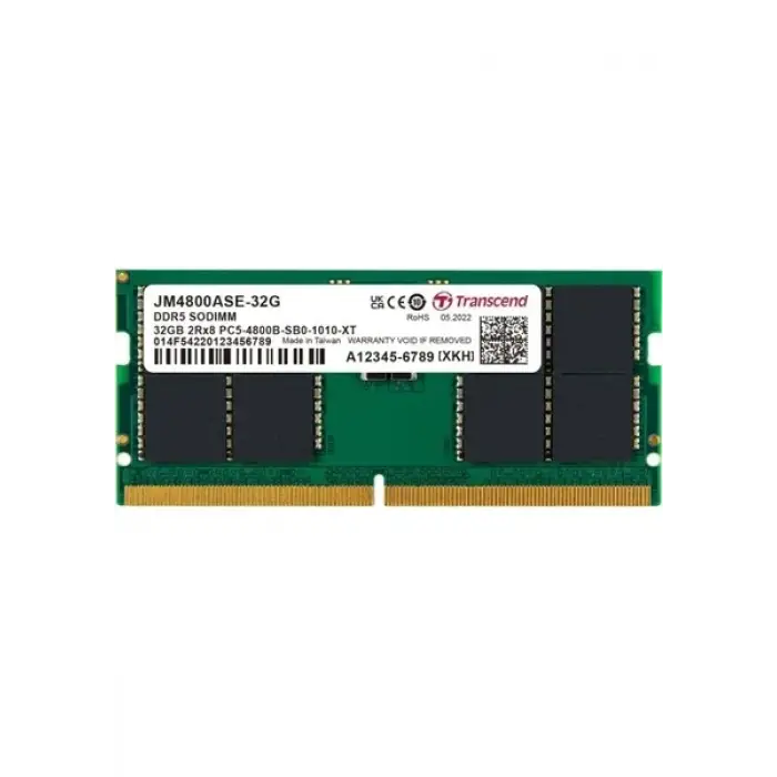 Transcend 32GB DDR5 4800Mhz CL40 Notebook Ram (JM4800ASE-32G)