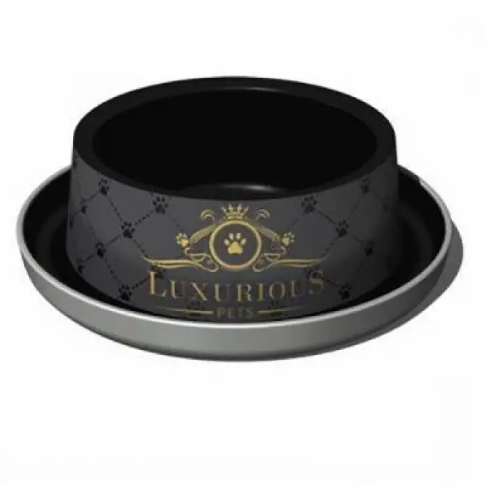 Trendy Luxurious Plastik Kedi Mama Su Kabı 350 Ml