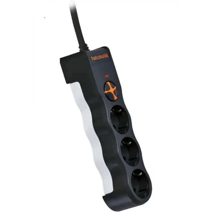 Tunçmatik TSK19009 3li Enerji Koruma Powersurge Beyaz 1050 JOULE