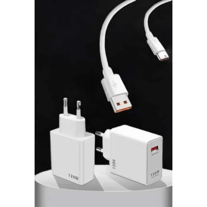Type-C 120W Şarj Aleti Hızlı Şarj Turbo