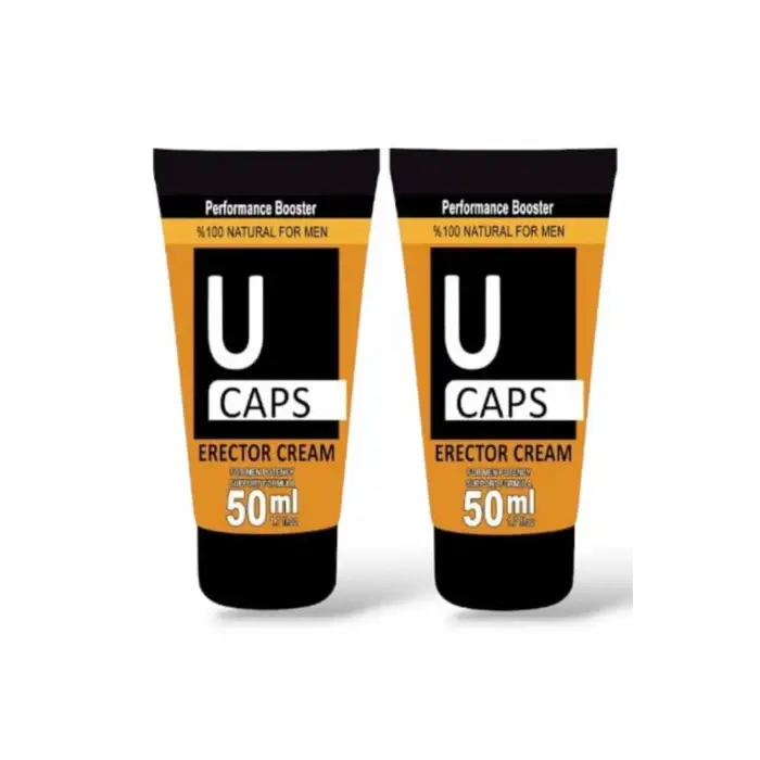 U Caps Men Booster 50 ml X 2 Adet