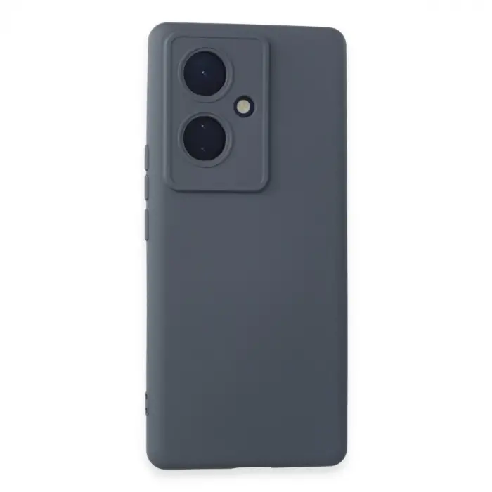 V29 Lite Kılıf Nano içi Kadife Silikon - Gri