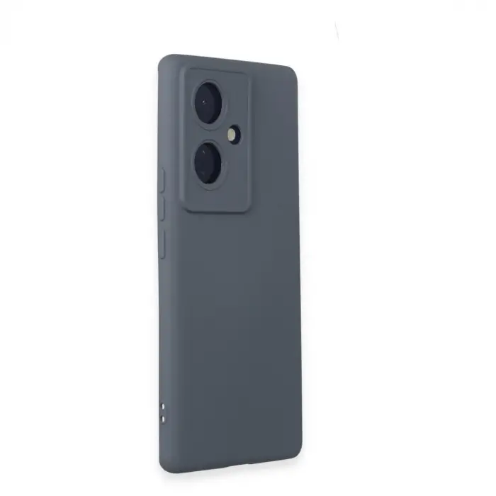 V29 Lite Kılıf Nano içi Kadife Silikon - Gri