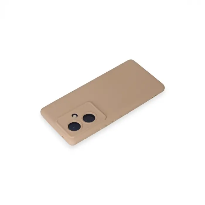 V29 Lite Kılıf Nano içi Kadife Silikon - Pudra