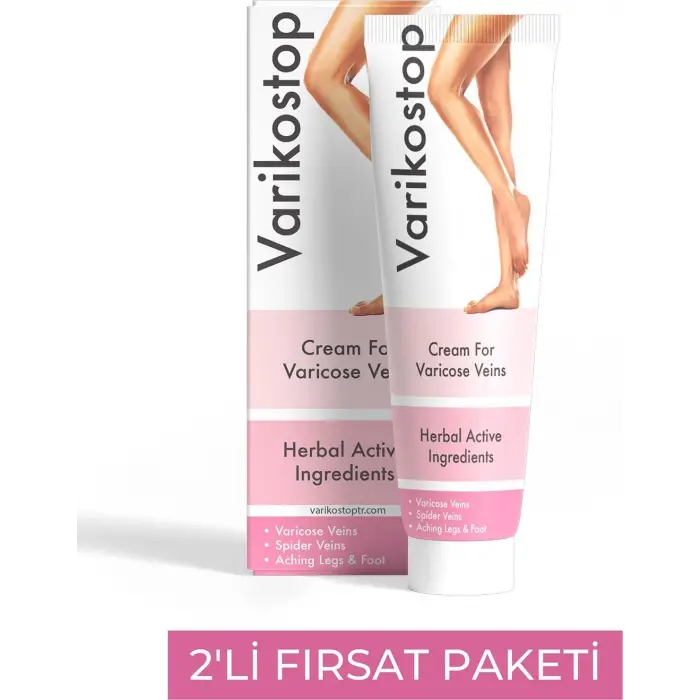 VARİKOSTOP BAKIM KREMİ 2 ADET