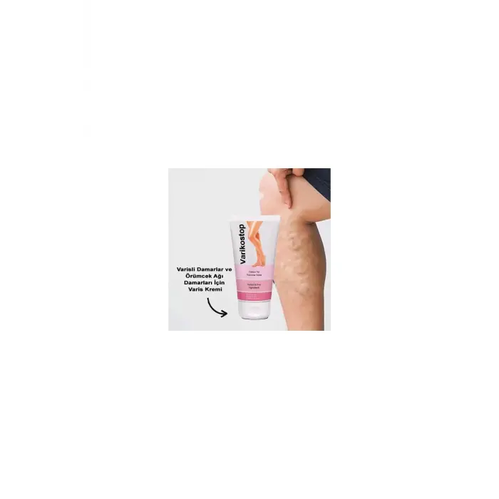 Varikostop Cream Varisli Damarlar İçin Effektif Masaj ve Bakım Kremi 50 ml