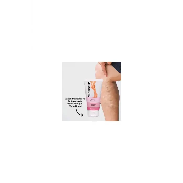 Varikostop Var.isli Damarlarıma Effektif Masaj ve Bakım Kremi 50 ml x 2 adet