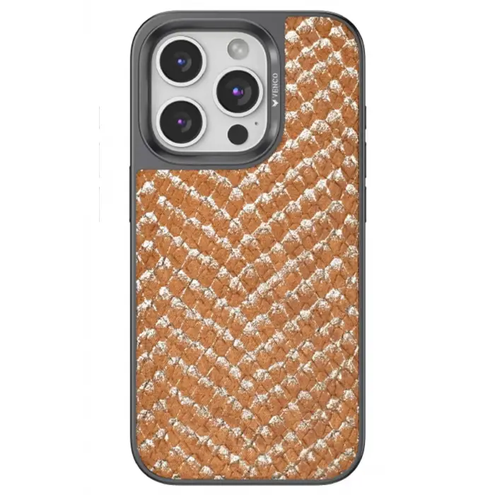 Venco Apple iPhone 14 Pro Viper Kapak - Kahverengi