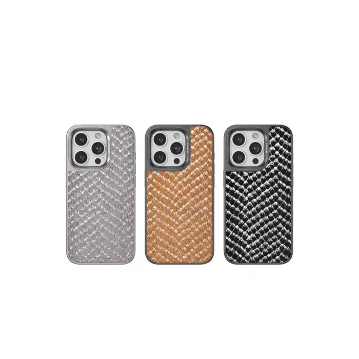 Venco Apple iPhone 14 Pro Viper Kapak - Kahverengi
