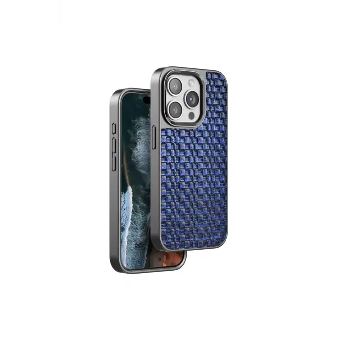 Venco Apple iPhone 15 Pro Max Brand Kapak - Lacivert