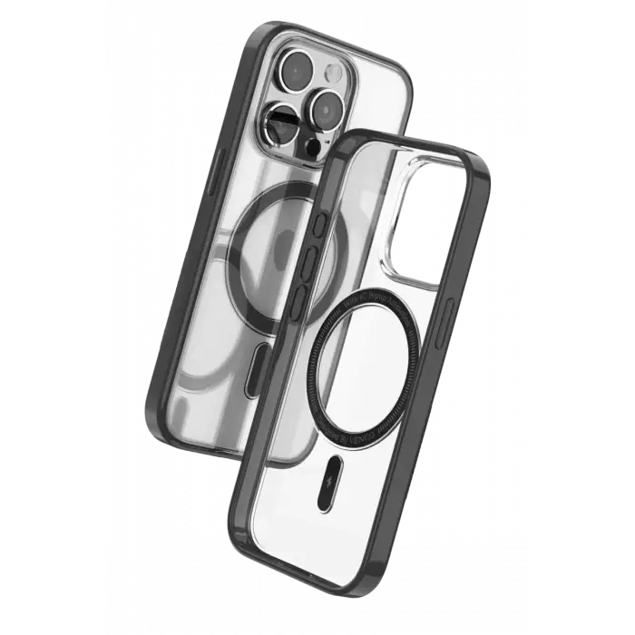 Venco Apple iPhone 15 Pro Max Joly Magsafe Kapak - Siyah