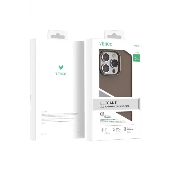 Venco Apple iPhone 16 Pro Jinta Magsafe Kapak - Siyah