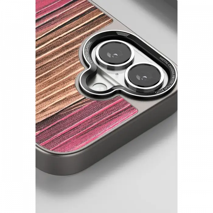 Venco Apple iPhone 16 Pro Max Wave Kapak - Derin Mor