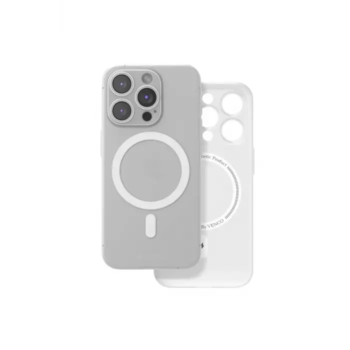 Venco Apple iPhone 16 Pro Sense Magsafe Kapak - Şeffaf