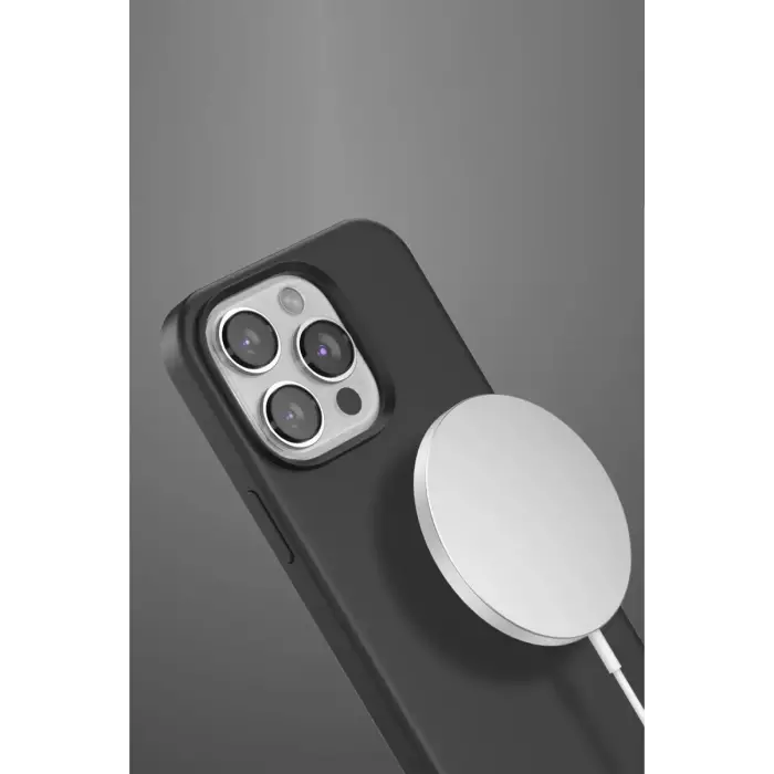 Venco Apple iPhone 15 Pro Max Home Magsafe Kapak - Lacivert