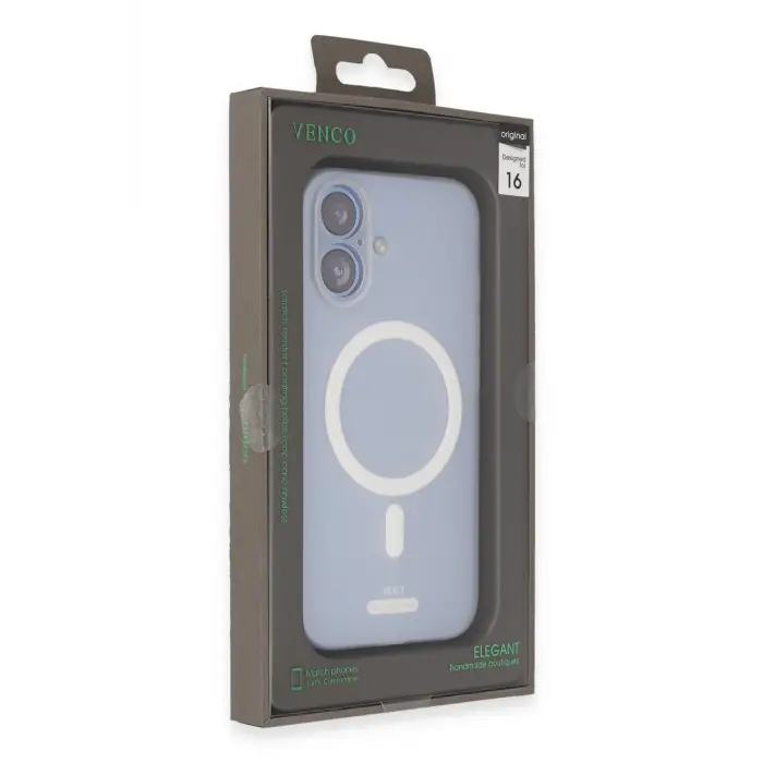 Venco iPhone 16 Sense Magsafe Kapak - Şeffaf