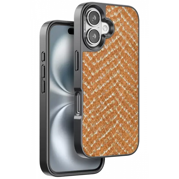 Venco Apple iPhone 16 Viper Kapak - Kahverengi