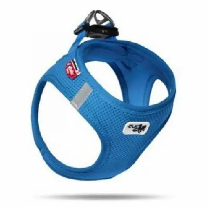 Vest Köpek Göğüs Tasması Air-Mesh Mavi 2XS