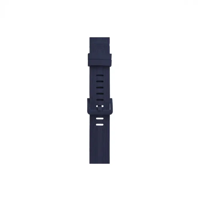Watch 38mm KR408 Çizgili Silikon Kordon - Lacivert