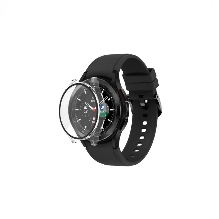 Watch 5 44mm Wall Camlı Kasa Ekran Koruyucu - Şeffaf