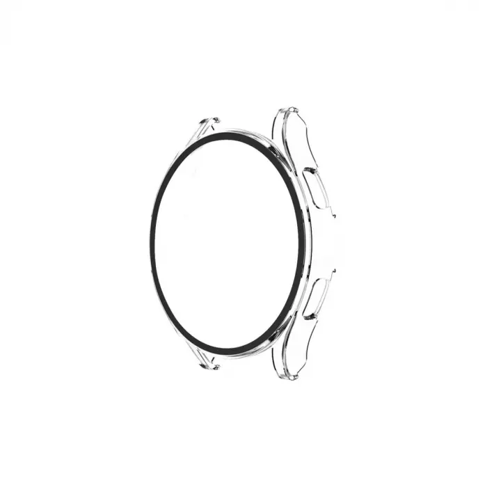 Watch 5 Pro 45mm Wall Camlı Kasa Ekran Koruyucu - Şeffaf