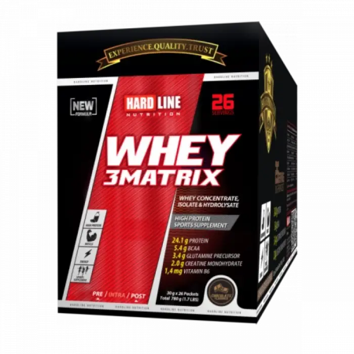 Whey 3Matrix 30 Gr 26 Adet Çilek 780 Gr