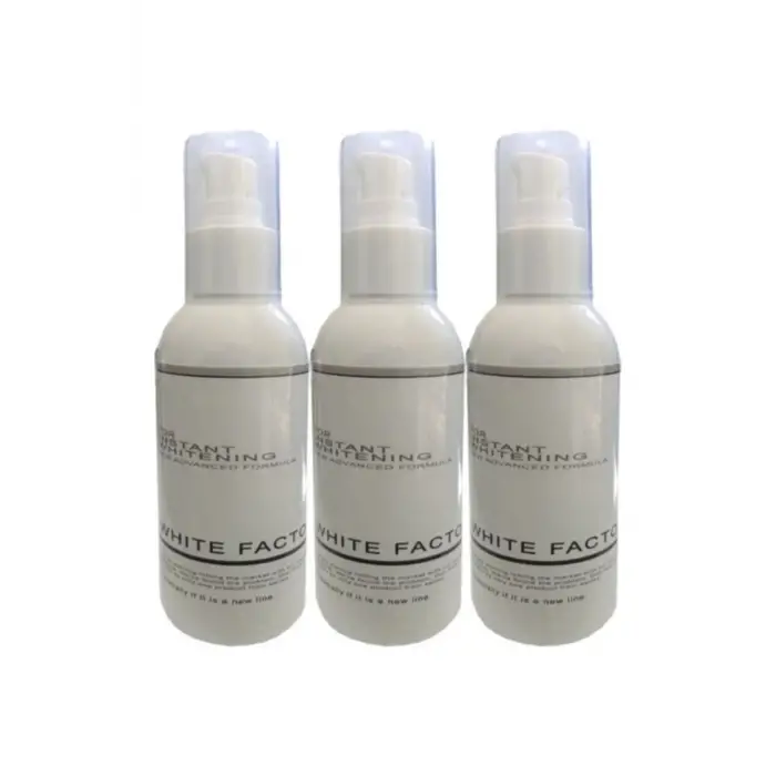 White Factor 3 Adet White Factor For Instant Whitening Beyazlatıcı Açıcı / 3X120 ml Krem