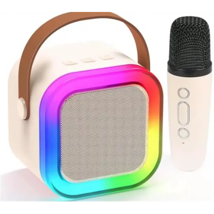 WowKids SY13 İki Mikrofonlu Pembe Karaoke Speaker