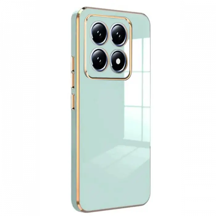 Xiaomi Mi 14T Pro Volet Silikon - Açık Yeşil