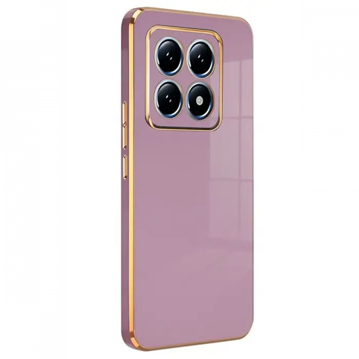 Xiaomi Mi 14T Pro Volet Silikon - Mor