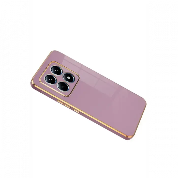 Xiaomi Mi 14T Pro Volet Silikon - Mor
