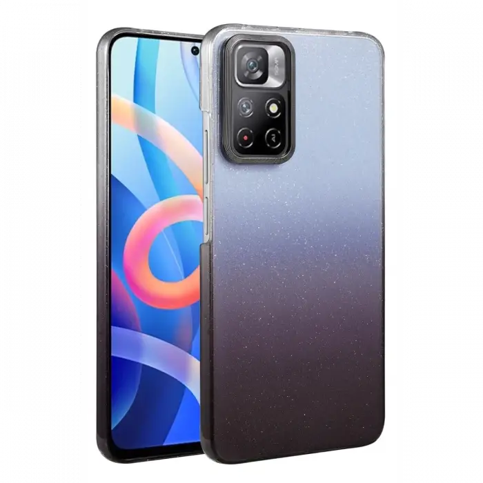Xiaomi Redmi Note 11 Pro Glossy Kapak - Siyah