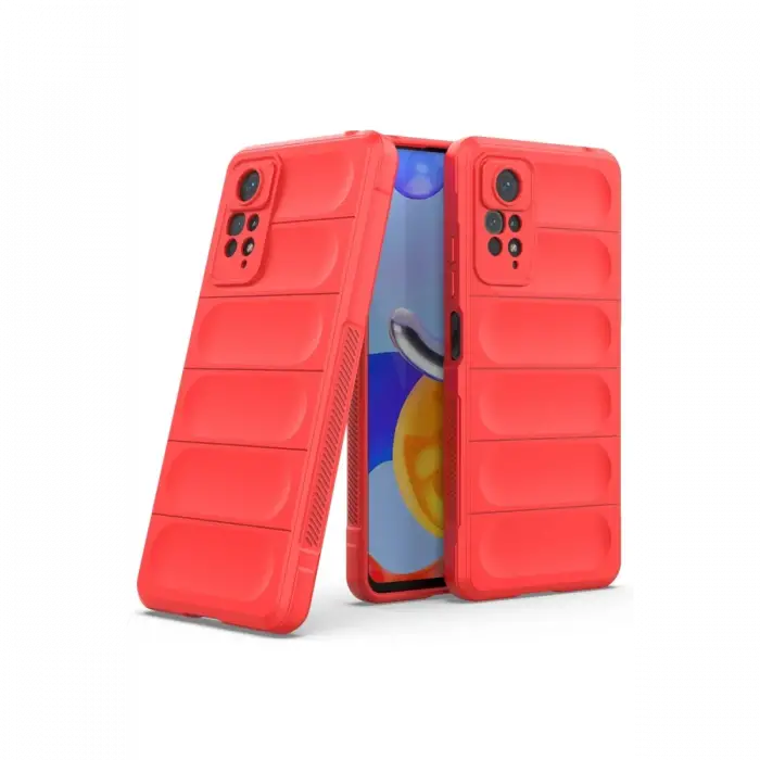 Xiaomi Redmi Note 11 Pro Kılıf Optimum Silikon - Kırmızı