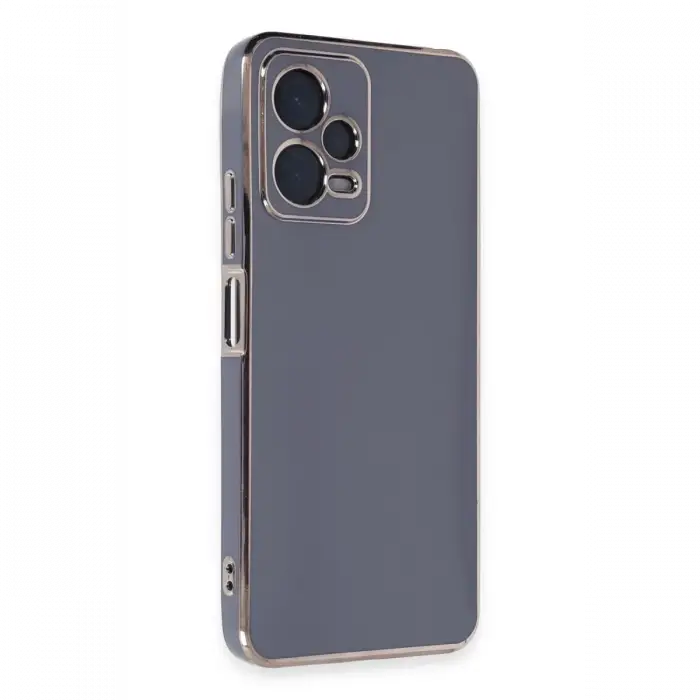 Xiaomi Redmi Note 12 Pro Plus Kılıf Volet Silikon - Mavi