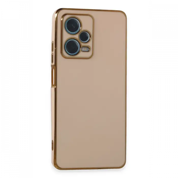 Xiaomi Redmi Note 12 Pro Plus Kılıf Volet Silikon - Pembe