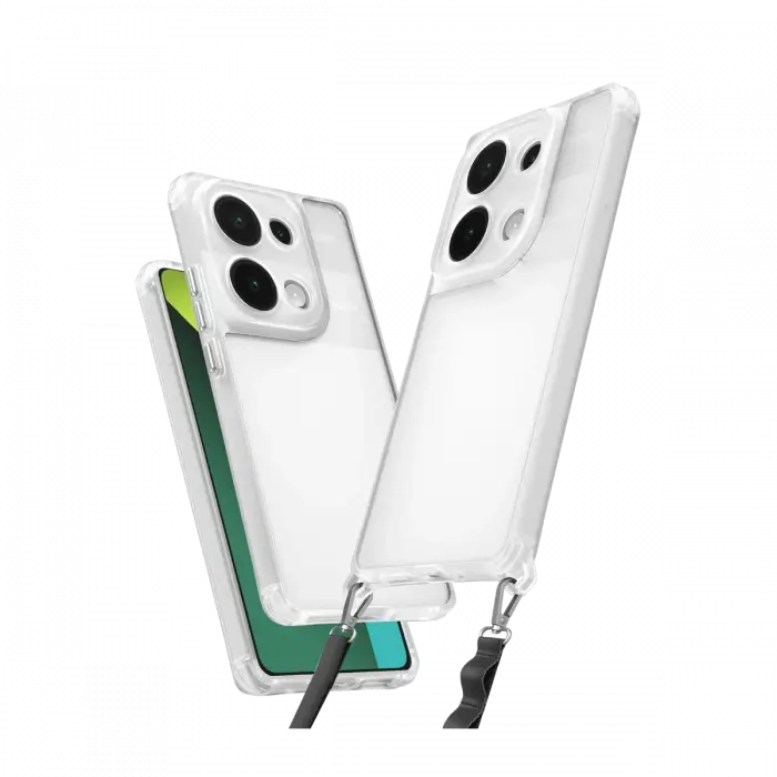 Xiaomi Redmi Note 13 Pro 5G Kılıf Penta Silikon Kılıf - Şeffaf