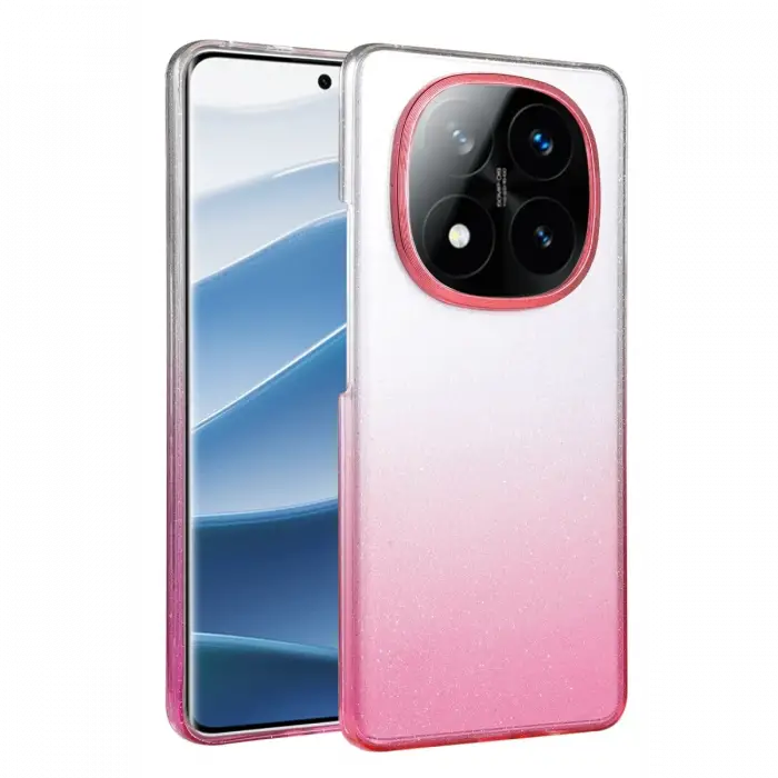 Xiaomi Redmi Note 14 Pro 5G Glossy Kapak - Pembe