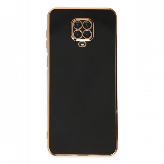 Xiaomi Redmi Note 9 Pro Kılıf Volet Silikon - Siyah