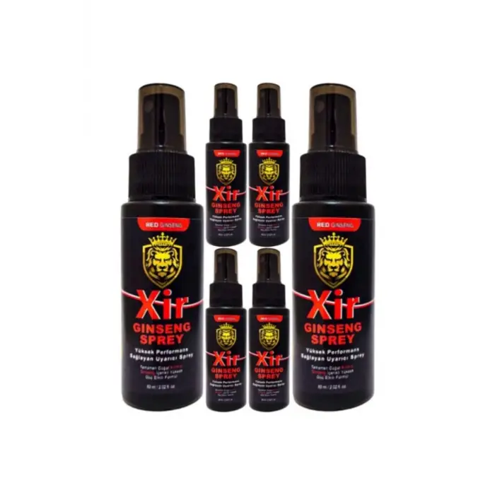 Xir  60 ml Erkeğe Özel Karışım 3xeffect 6 Adet Sprey