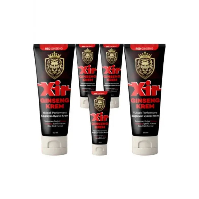 Xir Ginseng Mucizevi Sertleştiricili 3xeffect Cream 50 ml 5 Tane Erkeğe Özel Karışım Krem