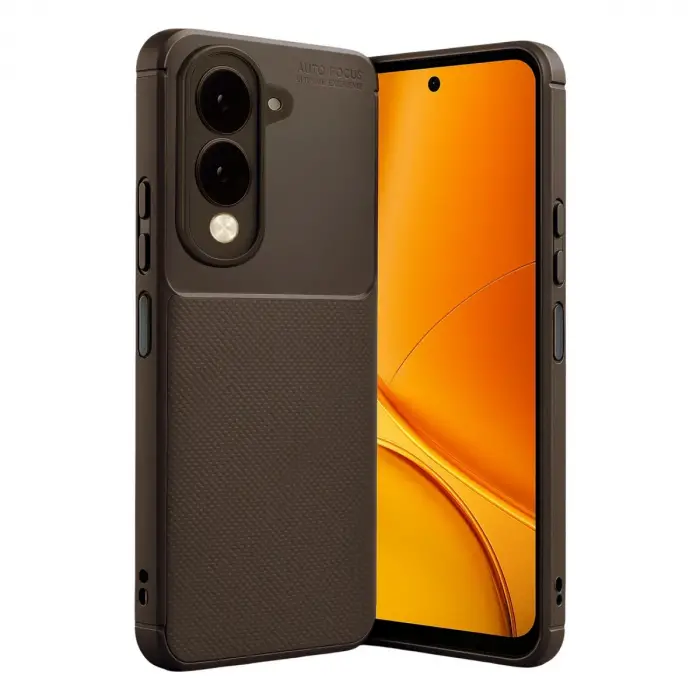 Y29S Auto Focus Karbon Kapak - Kahverengi