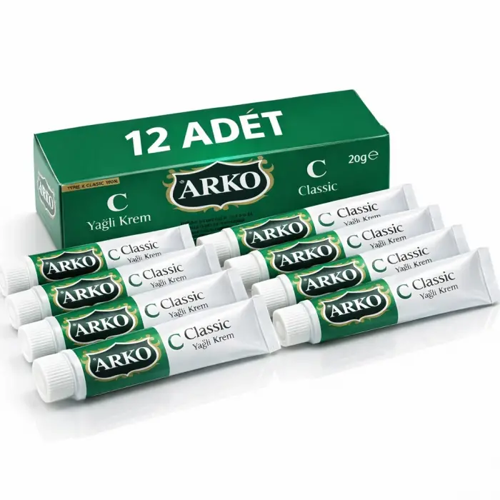 Yağlı Krem Klasik Bakım Kremi 12 ADET
