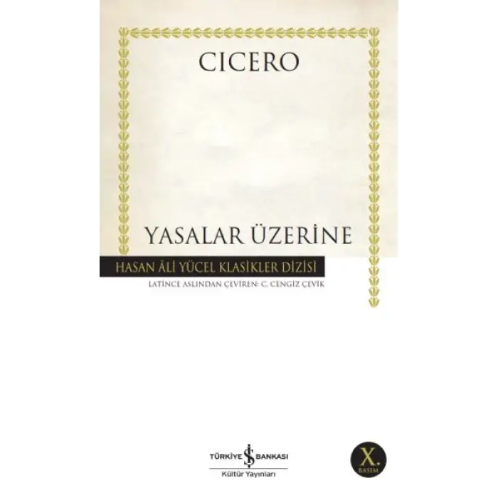 Yasalar Üzerine - Hasan Ali Yücel Klasikleri