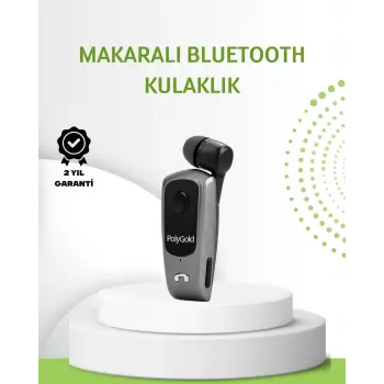 10 Saat Konuşma Süreli Klipsli Bluetooth Kulaklık